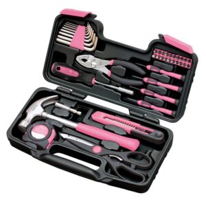Apollo Precision Tools DT9706P 39-Piece Tool Set, Pink