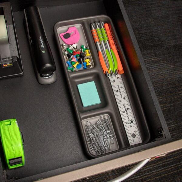 Madesmart 4 Section Desk Organizer Tray, Desk Tray Organizer, Drawer - Image 2