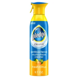 Pledge Cleaner Fresh Citrus Aerosol – 9.7oz