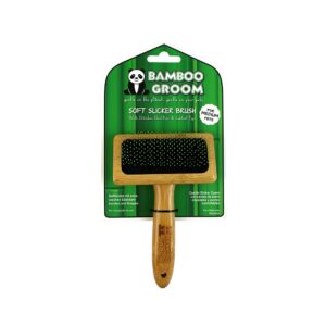 Bamboo Groom Dog Grooming Brush
