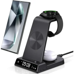 Wireless Charger for Samsung, 3 in 1 Wireless Charging Station for Samsung Galaxy