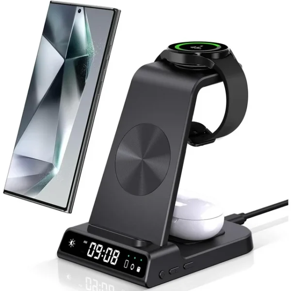 Wireless Charger for Samsung, 3 in 1 Wireless Charging Station for Samsung Galaxy