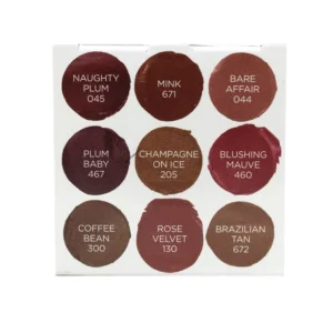 Revlon Super Lustrous Nude Collection 9 Piece Lipstick
