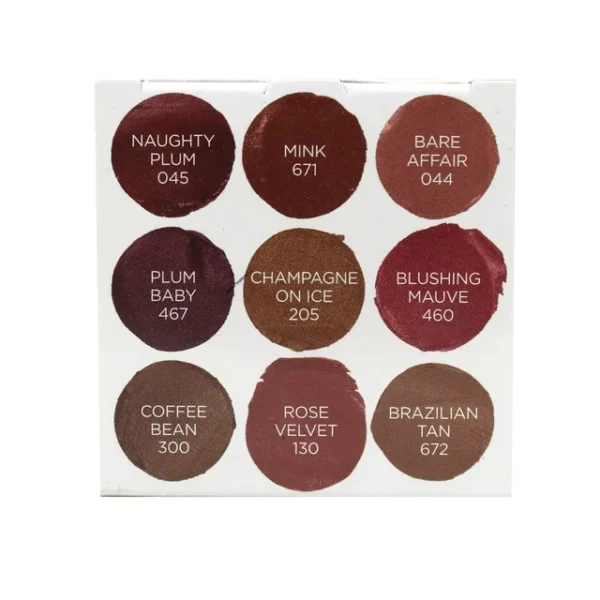 Revlon Super Lustrous Nude Collection 9 Piece Lipstick